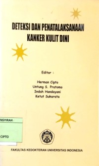 Image of DETEKSI DAN PENATALAKSANAAN KANKER KULIT DINI