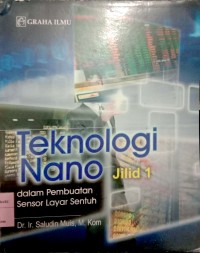 Image of Teknologi Nano Dalam Pembuatan Sensor Layar Sentuh Jilid 1