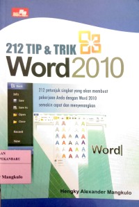 Image of 212 Tip dan Trik Word 2010
