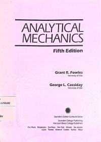 Analitical Mechanics