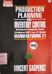 Image of Produktion Planning and Inventory Control