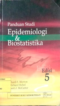 Image of PANDUAN STUDI EPIDEMIOLOGI & BIOSTATISTIKA