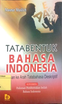 TATABENTUK BAHASA INDONESIA
