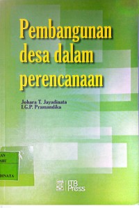 Image of Pembangunan Desa Dalam Perencanaan