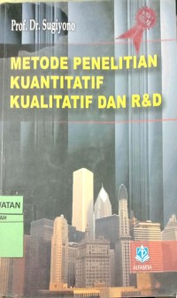 Metode Penelitian Kuantitatif Kuaitatif Dan R&B