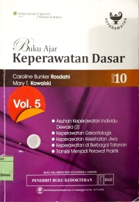 Image of BUKU AJAR KEPERAWATAN DASAR EDISI 10  VOL 5