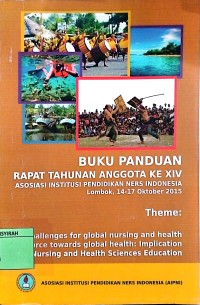 Image of BUKU PANDUAN RAPAT  TAHUNAN ANGGOTA KE XIV ASOSIASI INSTITUT PENDIDIKAN NERS INDONESIA