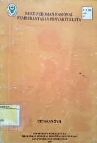 Image of BUKU PEDOMAN NASIONAL PEMBERANTASAN KUSTA