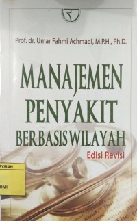 Image of MANAJEMEN PENYAKIT BERBASIS WILAYAH ED REVISI