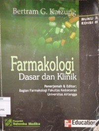 Image of FARMAKOLOGI DASAR DAN KLINIK BUKU 3 ED 8