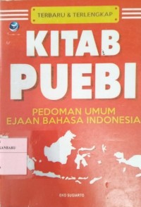 Kitap Puebi pedoman umum ejaan bahasa indonesia